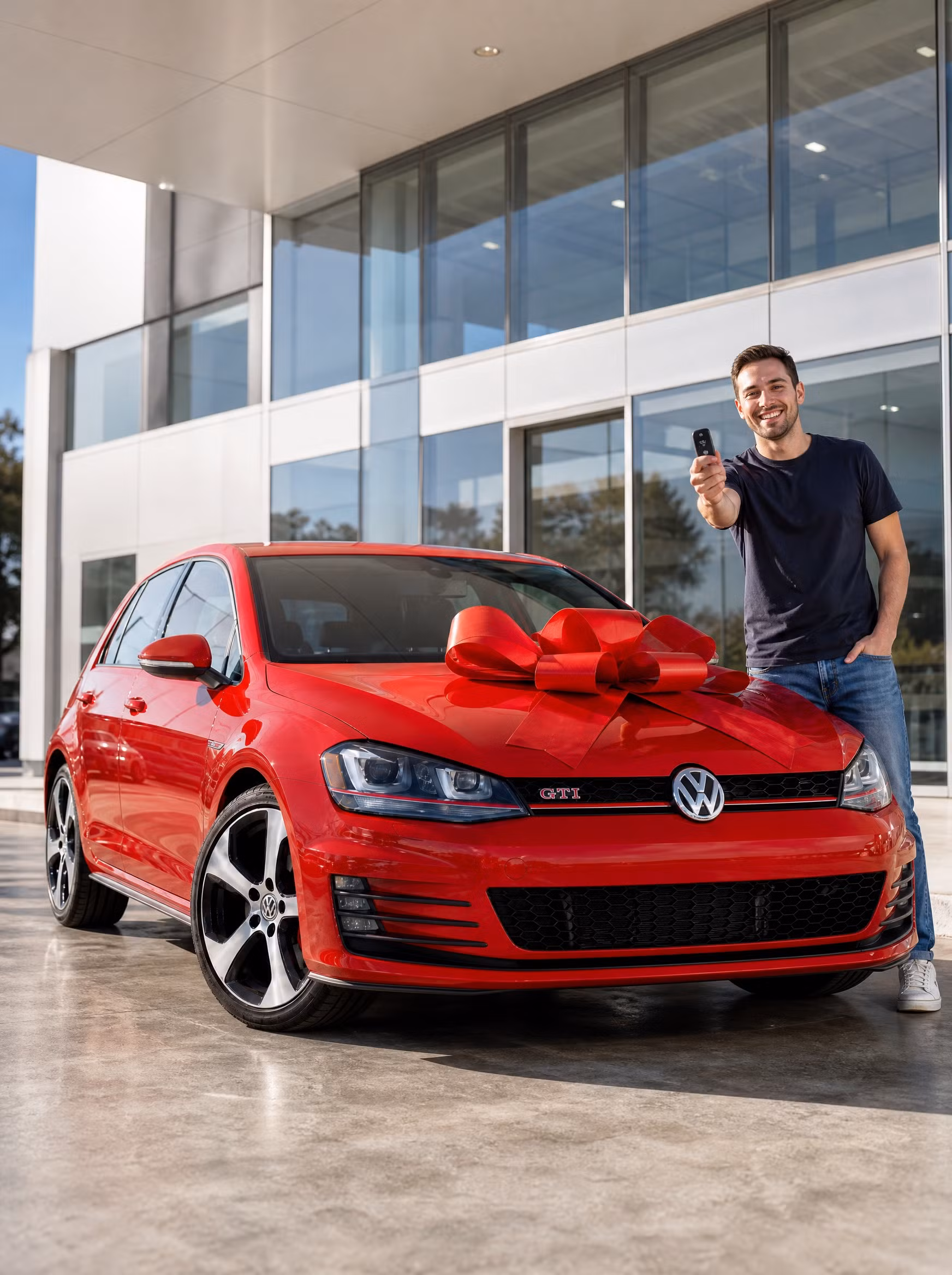 New Car Day example