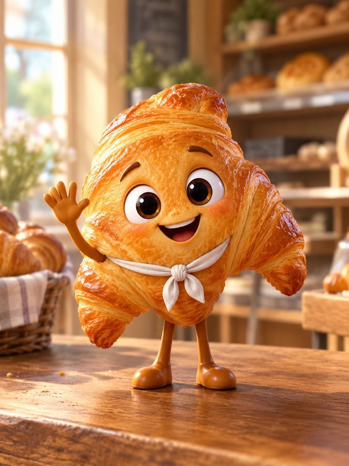 Food AI character example