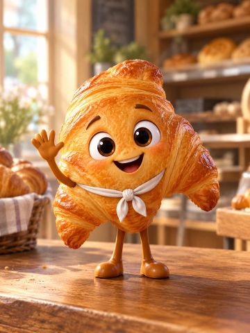 Food AI character example