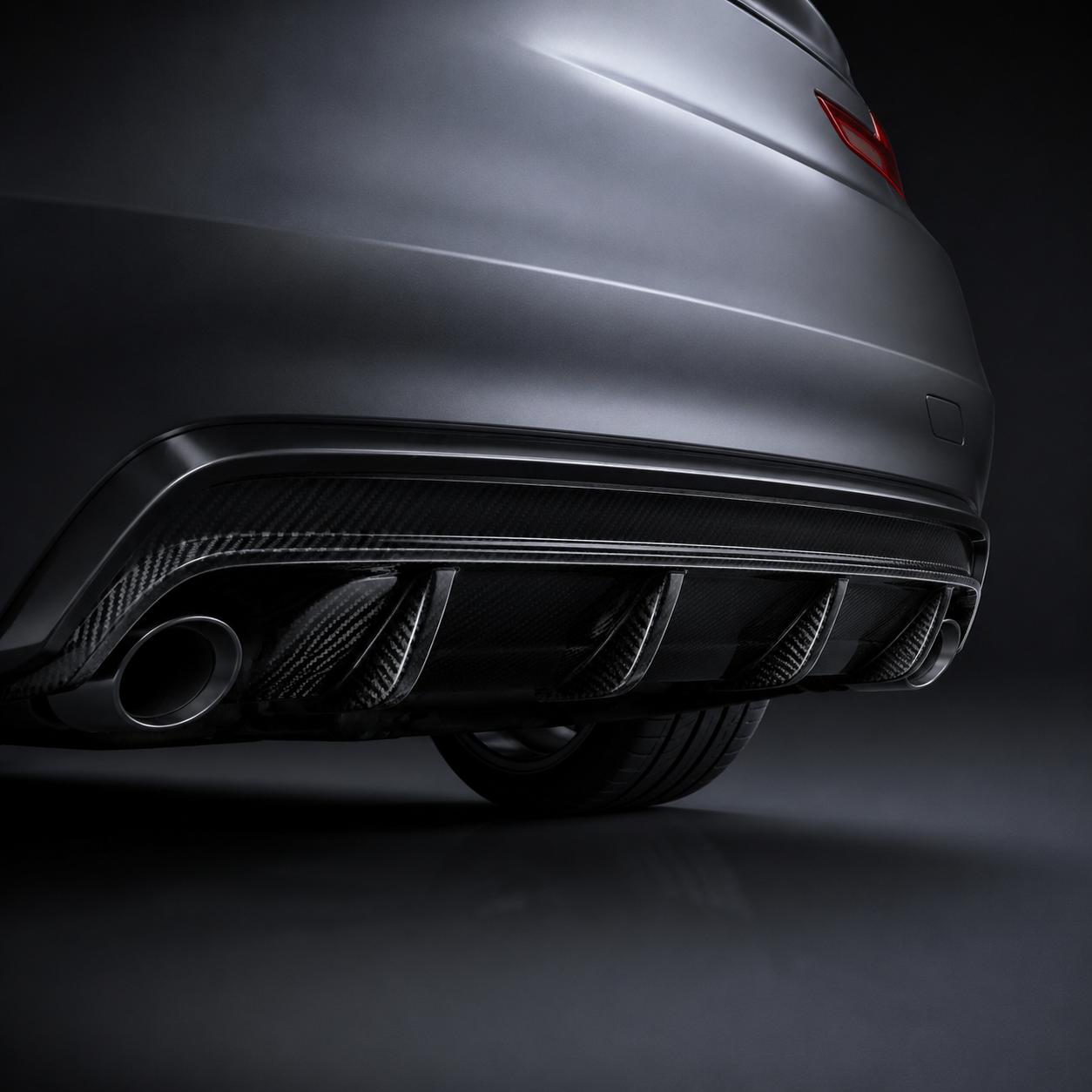 Rear Diffuser — Body option rendered by the ModMyCar studio