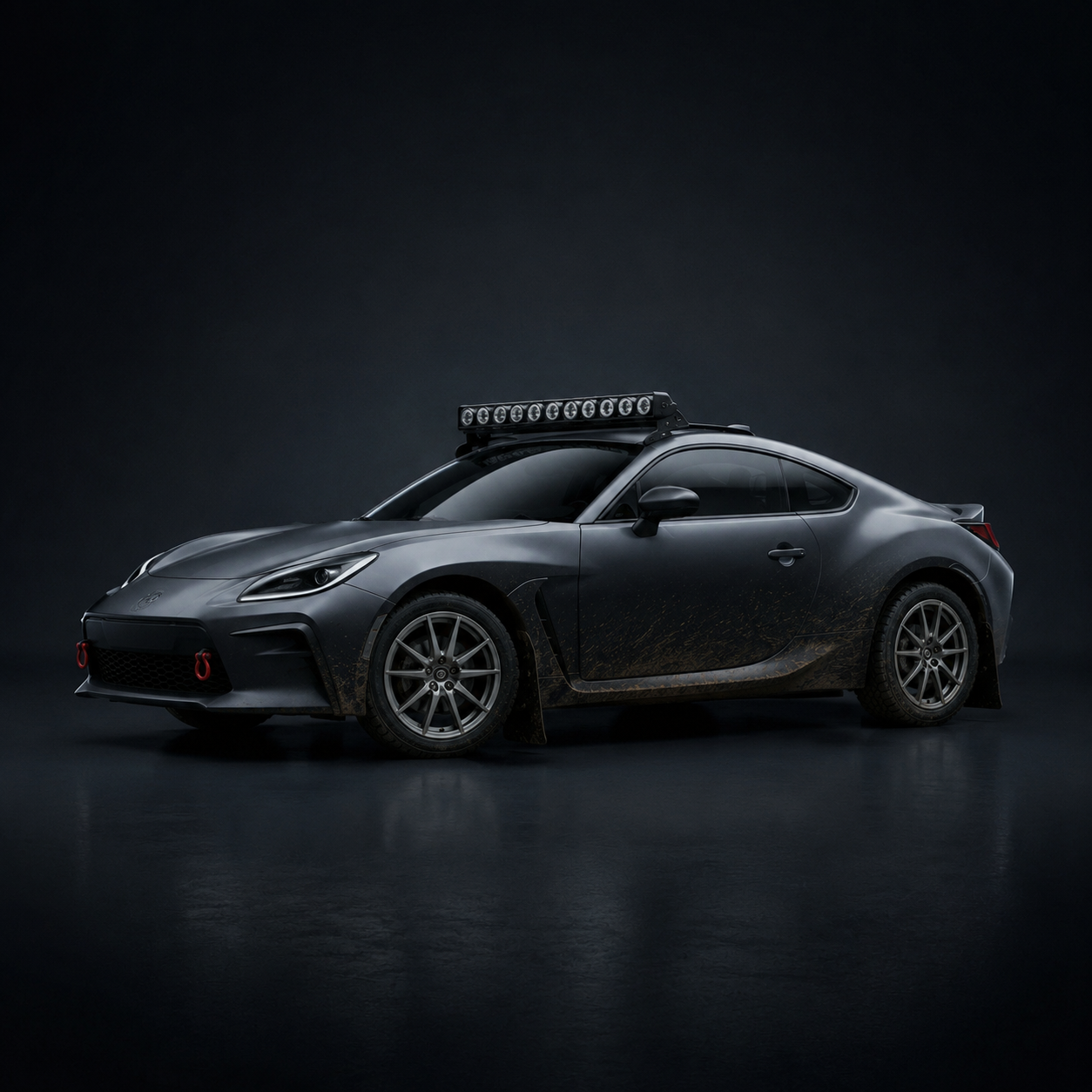 Rally Build — Body option rendered by the ModMyCar studio