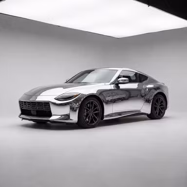 Chrome — Color & Wrap option rendered by the ModMyCar studio
