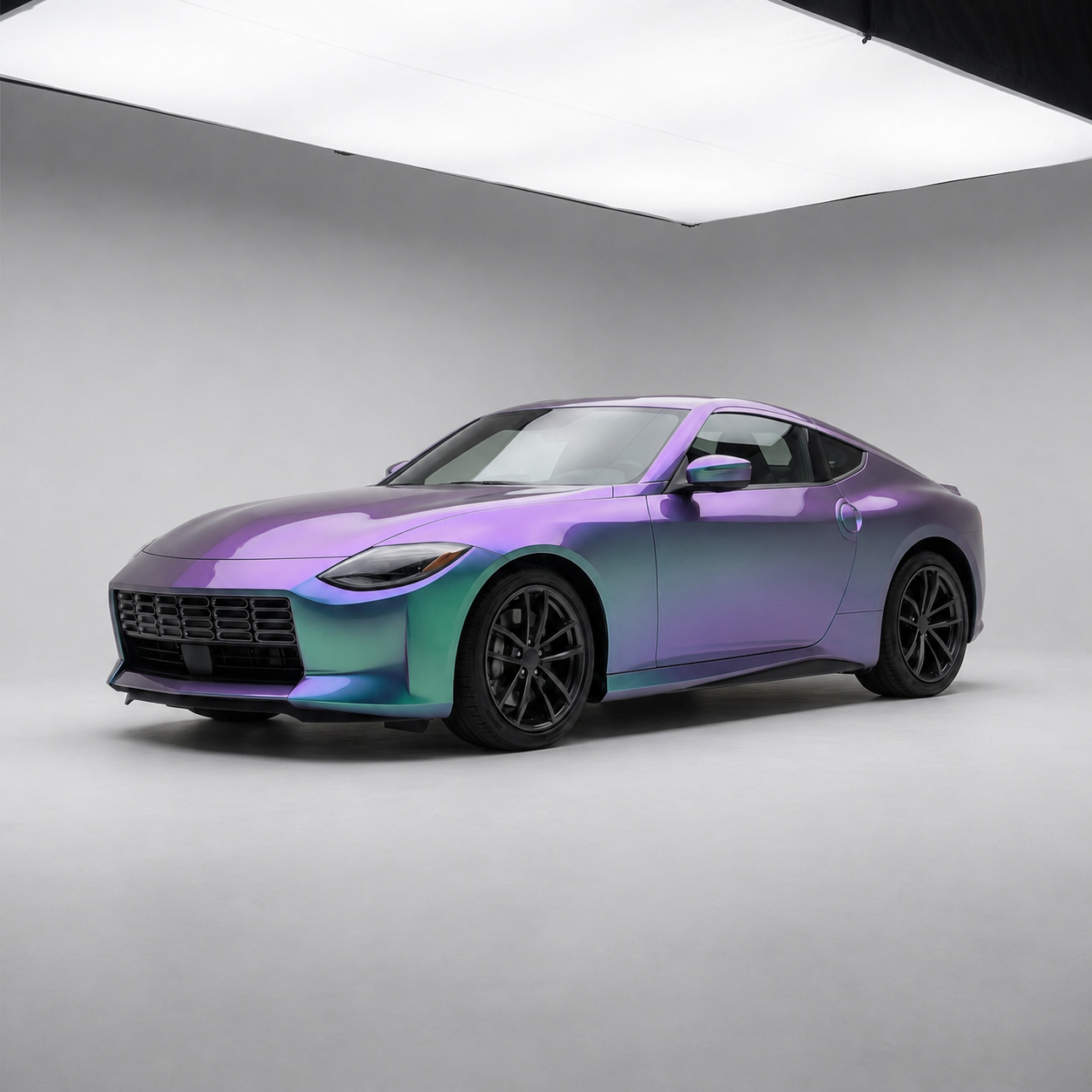 Color-Shift — Color & Wrap option rendered by the ModMyCar studio