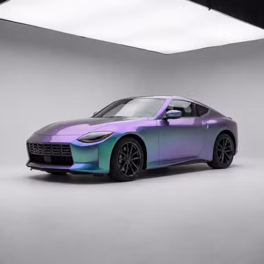 Color-Shift — Color & Wrap option rendered by the ModMyCar studio