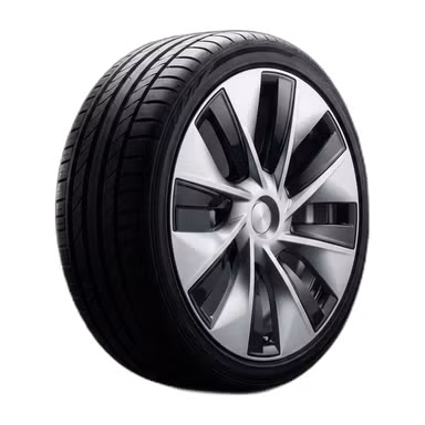 EV Aero Covers — Wheels option rendered by the ModMyCar studio