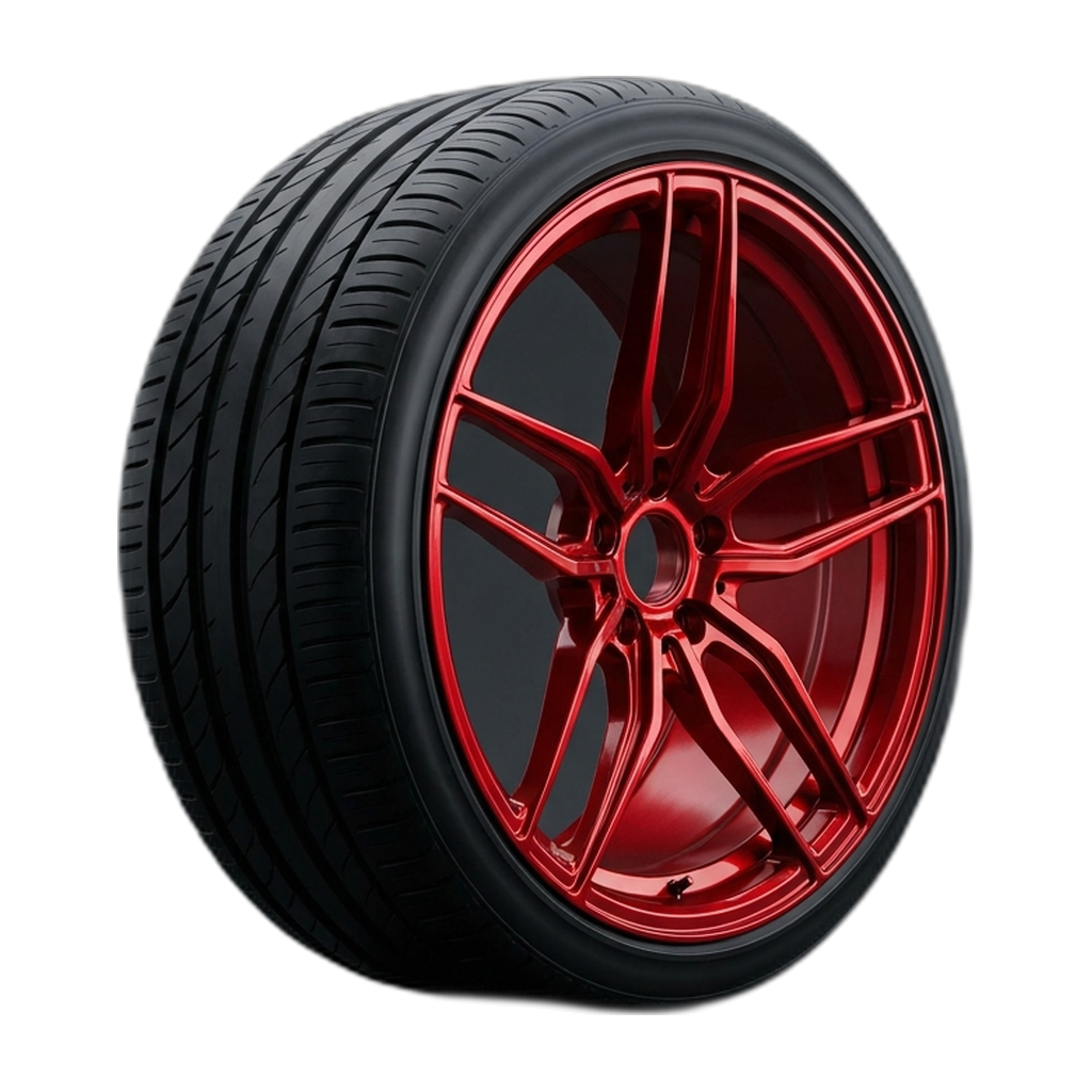 Candy Red Multi-Spoke