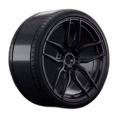 Carbon-Barrel Forged — Wheels option rendered by the ModMyCar studio