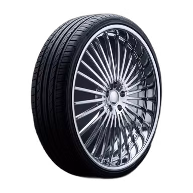 Chrome Street 24s — Wheels option rendered by the ModMyCar studio