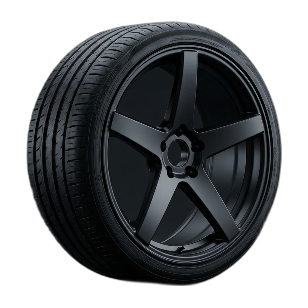 Matte Black 5-Spoke