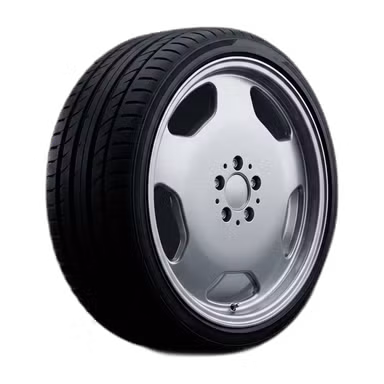 Silver Monoblock — Wheels option rendered by the ModMyCar studio
