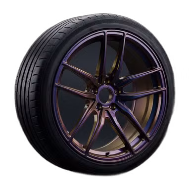 Neochrome Burnt — Wheels option rendered by the ModMyCar studio