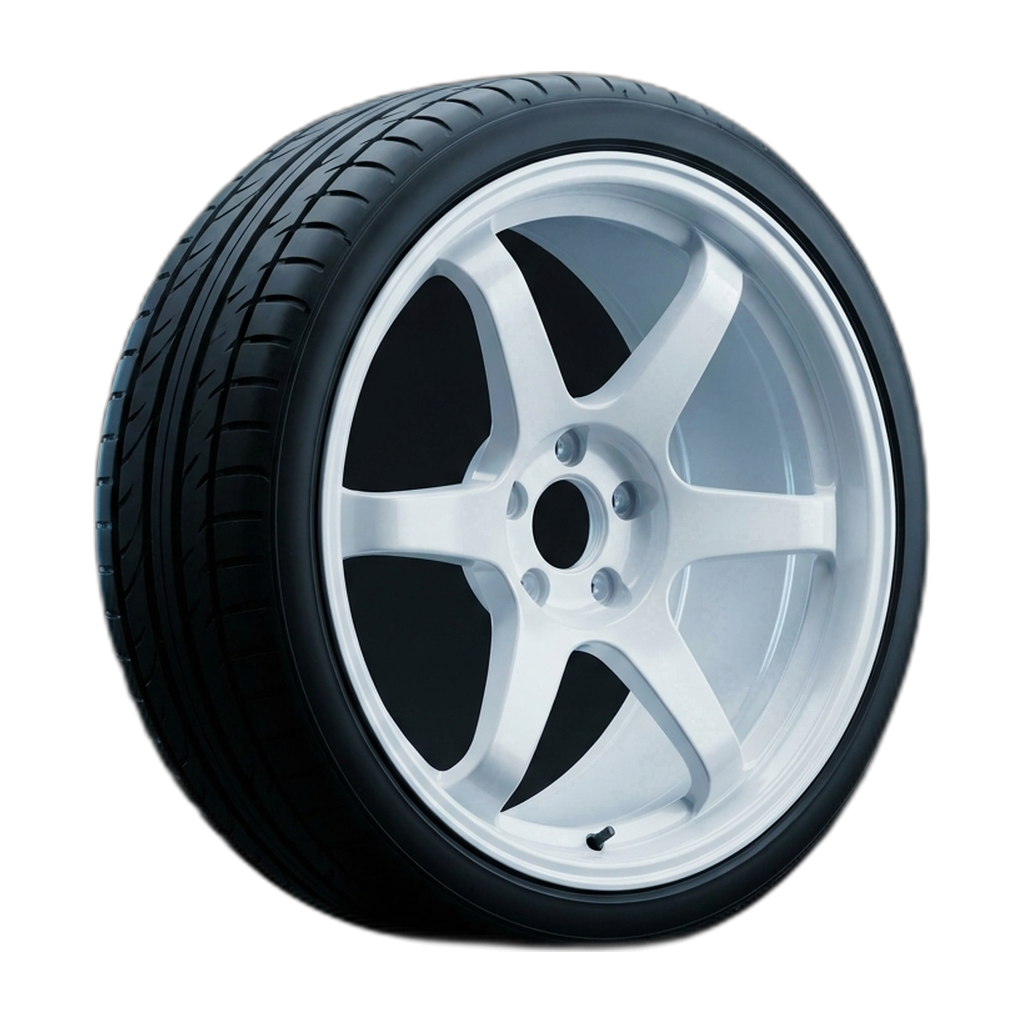 White Race Wheels