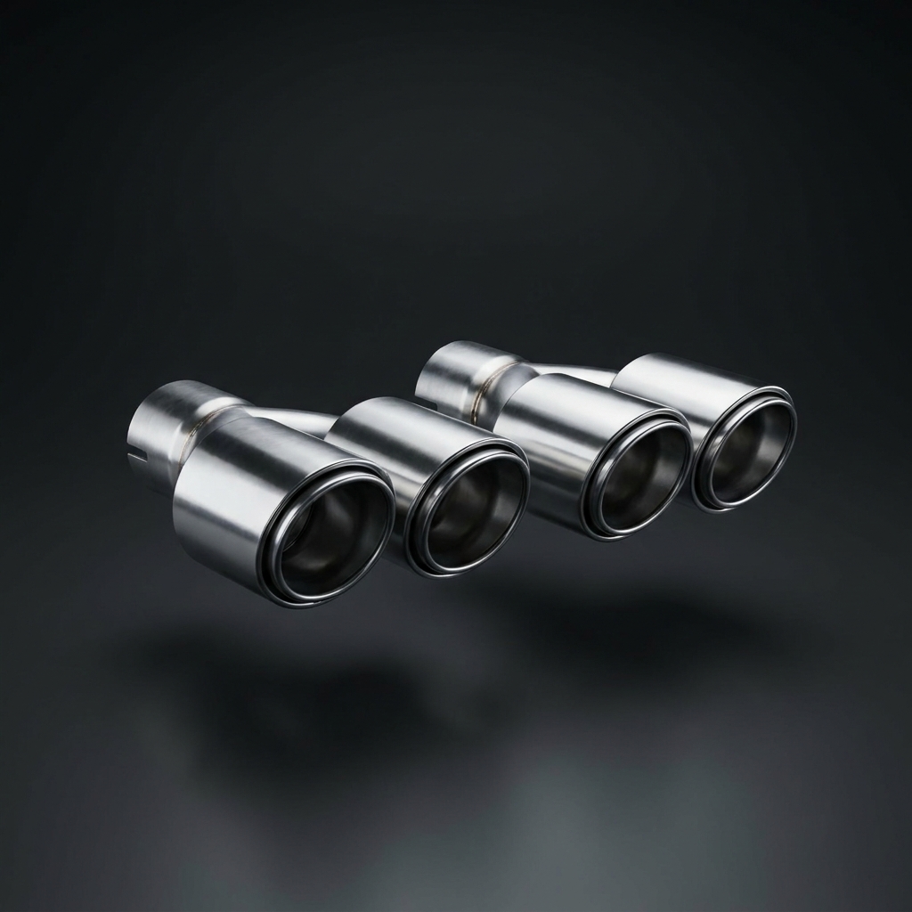 Quad Exhaust Tips — Details option rendered by the ModMyCar studio