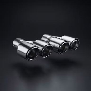 Quad Exhaust Tips — Details option rendered by the ModMyCar studio