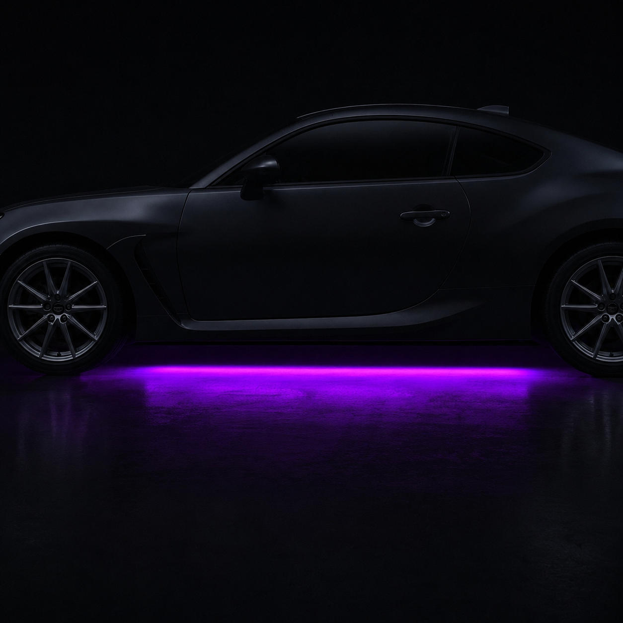 Underglow — Details option rendered by the ModMyCar studio