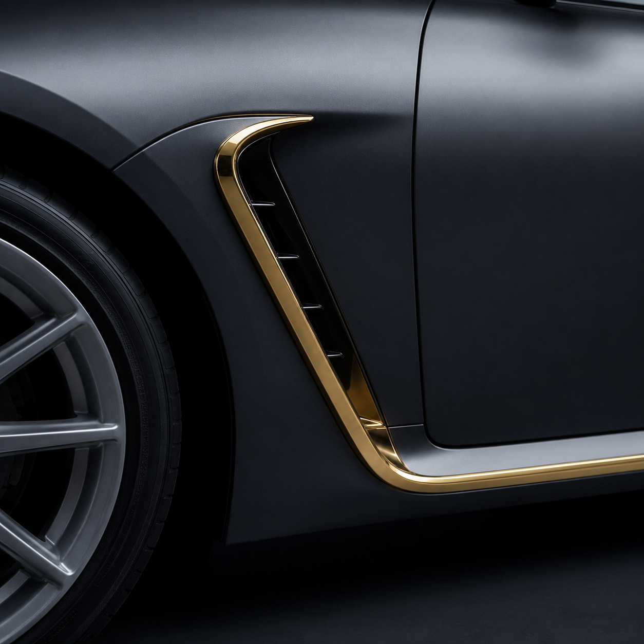 Gold Accents — Graphics option rendered by the ModMyCar studio