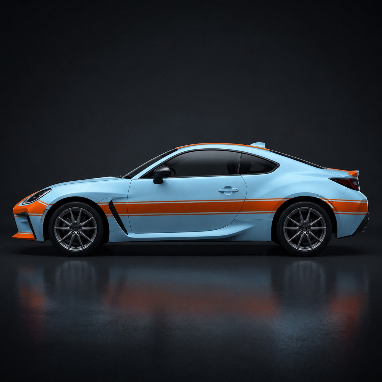 Heritage Livery — Graphics option rendered by the ModMyCar studio