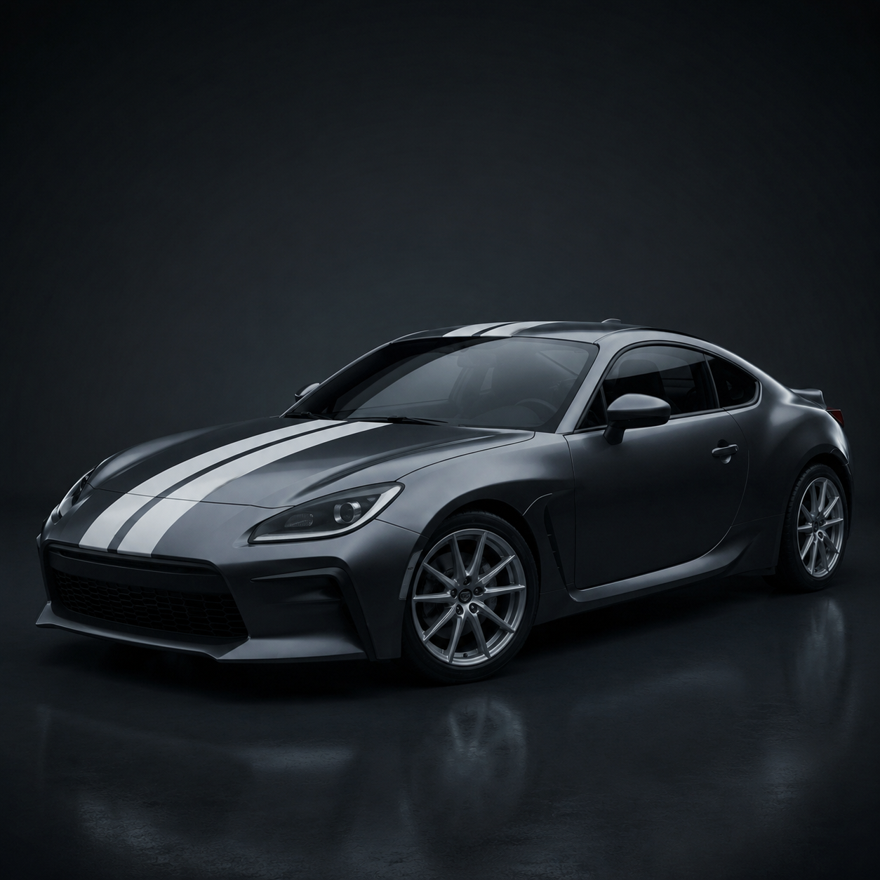 Racing Stripes — Graphics option rendered by the ModMyCar studio