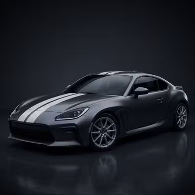 Racing Stripes — Graphics option rendered by the ModMyCar studio