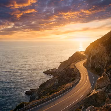 Coastal Road — Scene option rendered by the ModMyCar studio