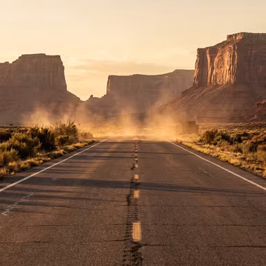 Desert Highway — Scene option rendered by the ModMyCar studio
