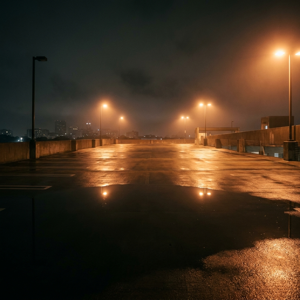 Midnight Garage — Scene option rendered by the ModMyCar studio