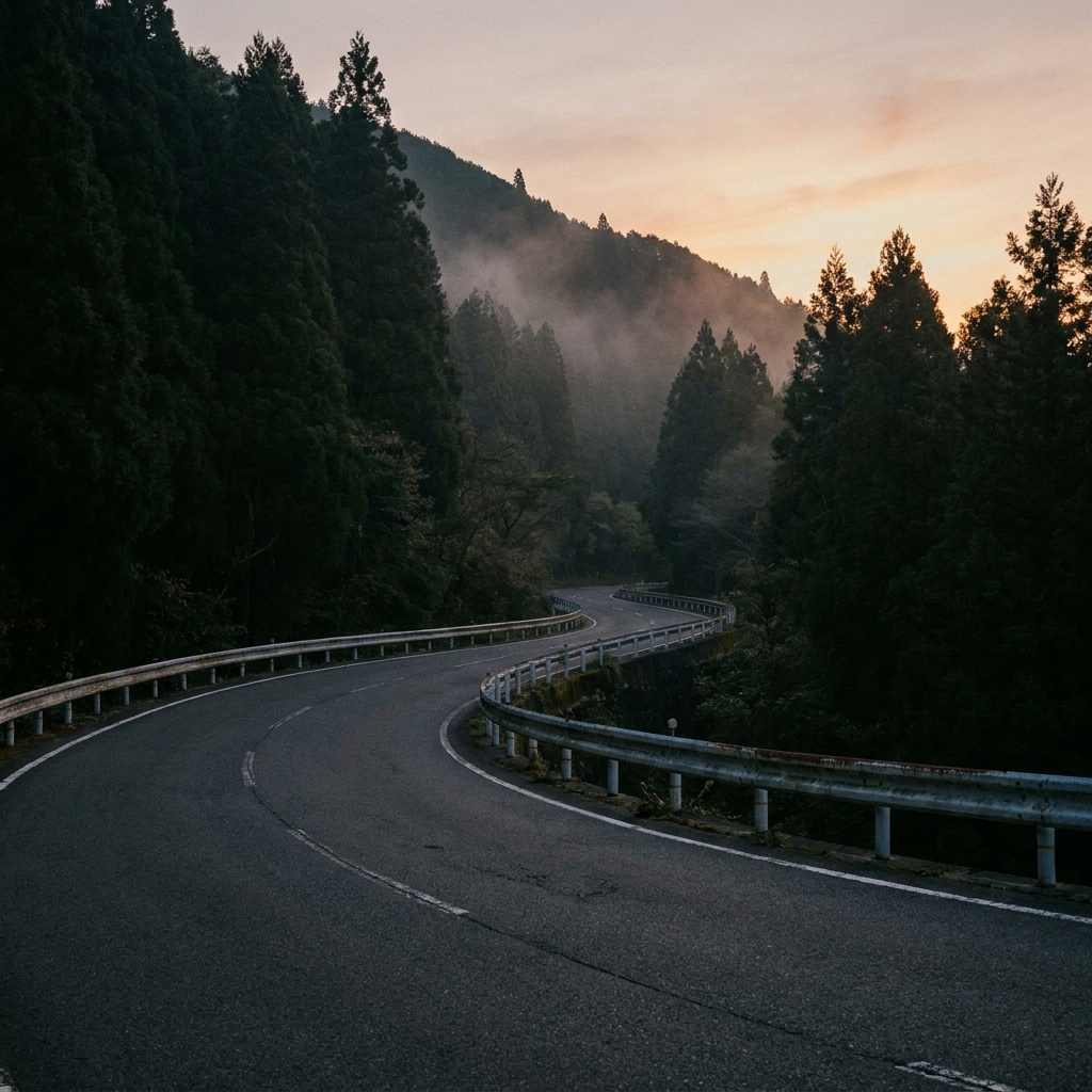 Mountain Pass — Scene option rendered by the ModMyCar studio