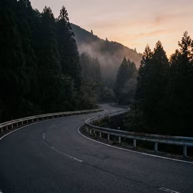 Mountain Pass — Scene option rendered by the ModMyCar studio