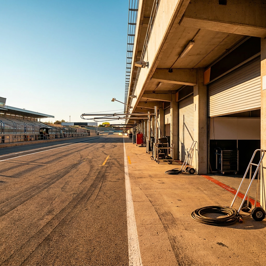 Race Track — Scene option rendered by the ModMyCar studio