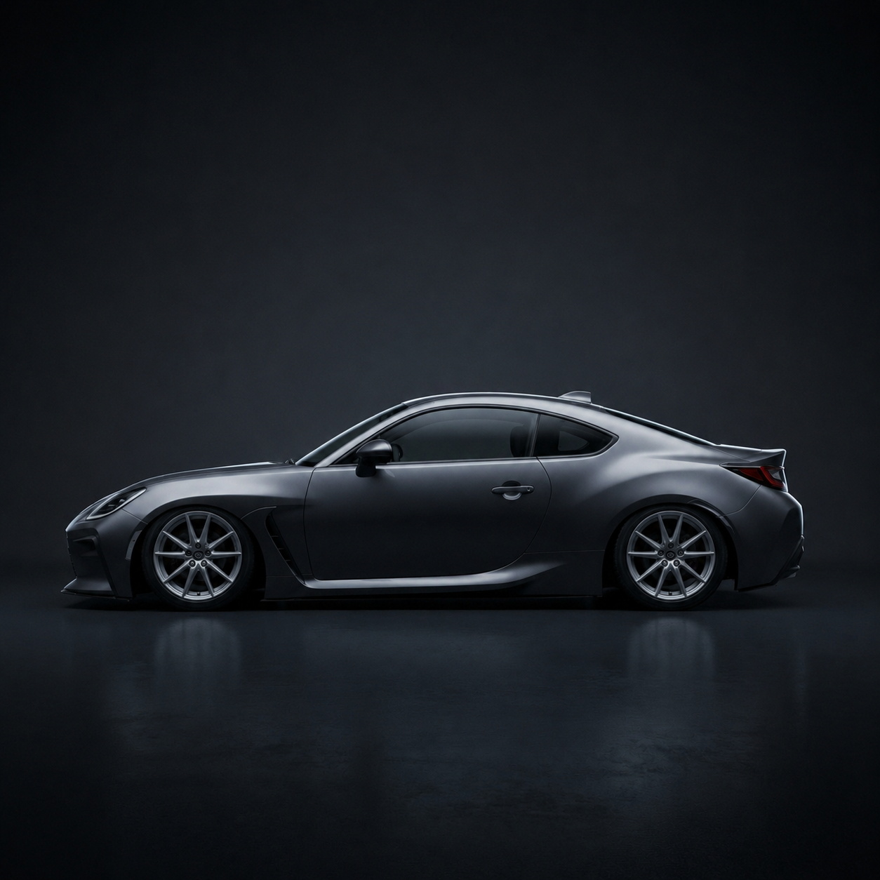 Lowered — Stance option rendered by the ModMyCar studio