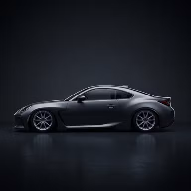 Lowered — Stance option rendered by the ModMyCar studio