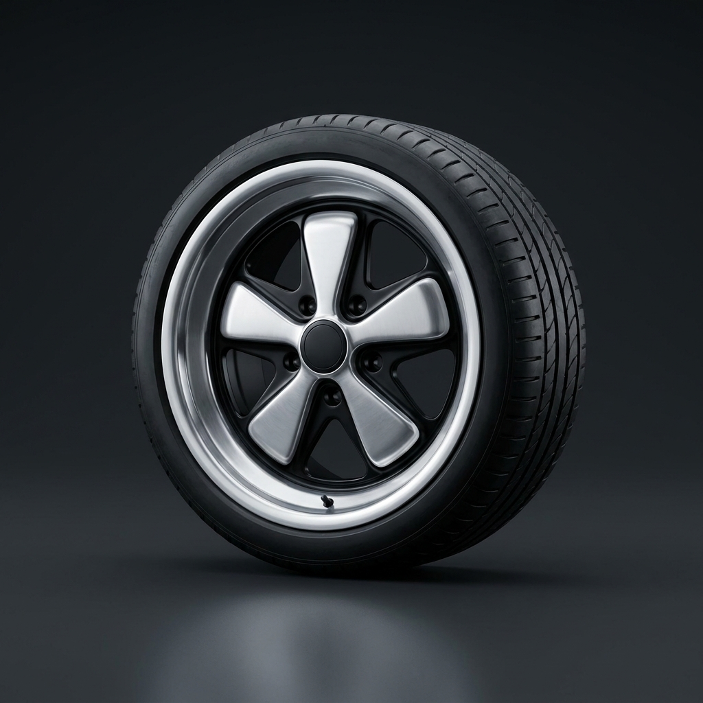 Fuchs-Style Petals — Wheels option rendered by the ModMyCar studio