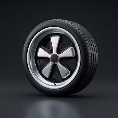 Fuchs-Style Petals — Wheels option rendered by the ModMyCar studio