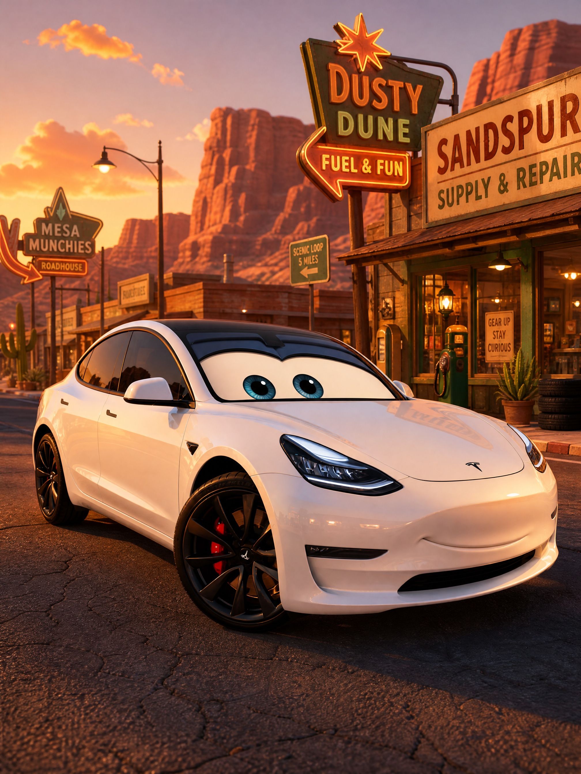 Cartoon Movie Car