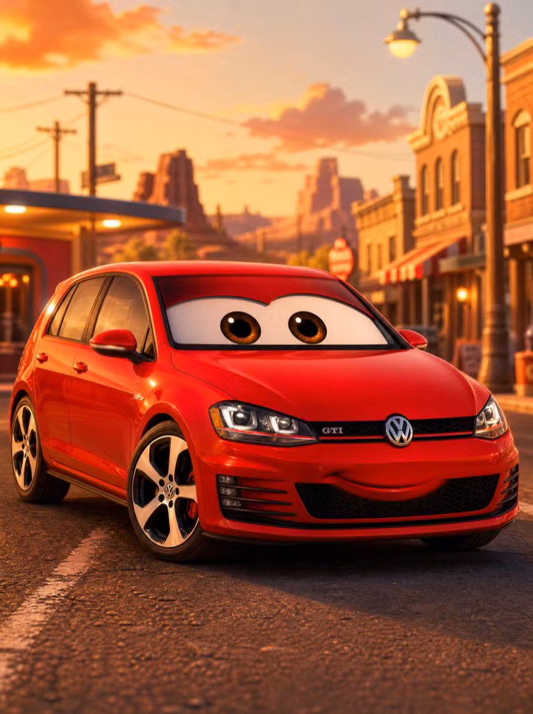 Cartoon Movie Car