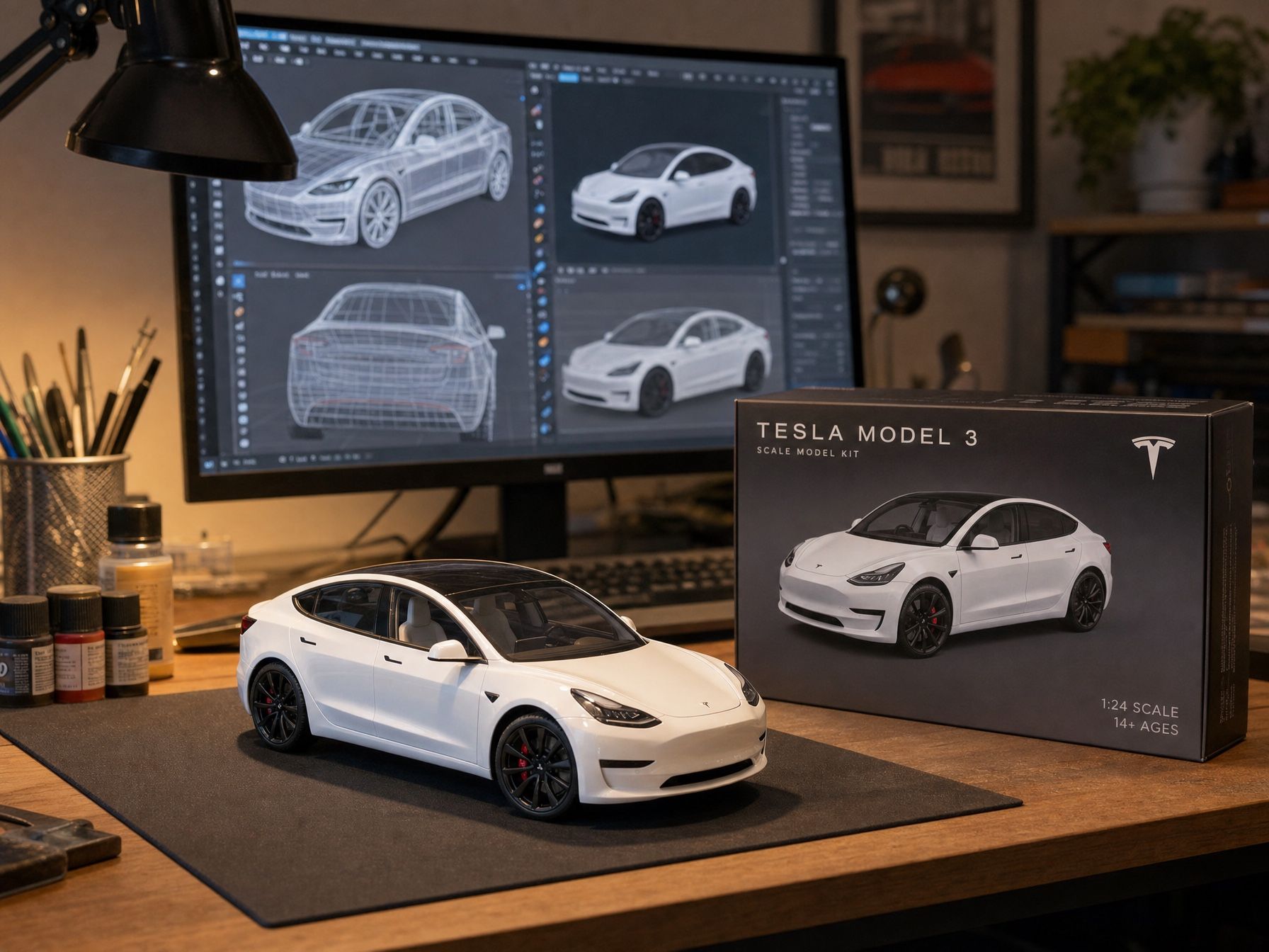 Desk Scale Model